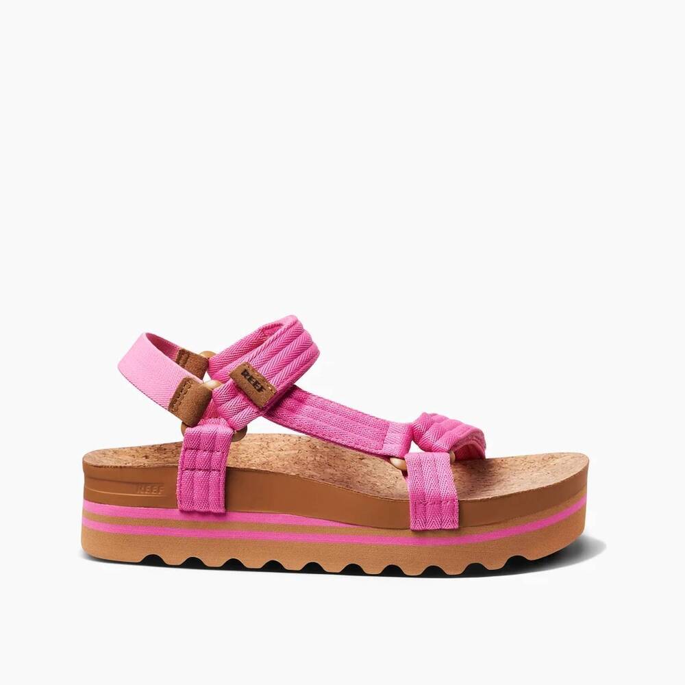 NEW REEF women's cushion rem hi sandal in malibu